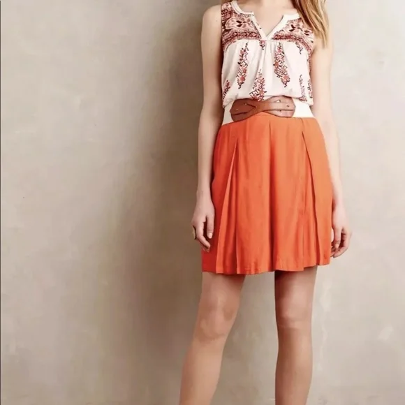 Anthropologie Sunday in Brooklyn Rayon High Waist Wide Leg Short Sz 2 - Picture 2 of 15